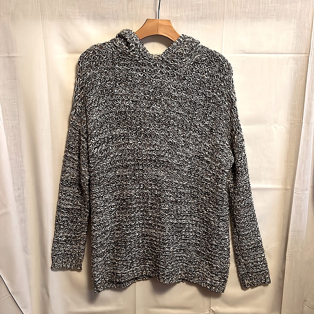 ARITZIA TNA Long Knitted Pullover Hoodie // Size XS